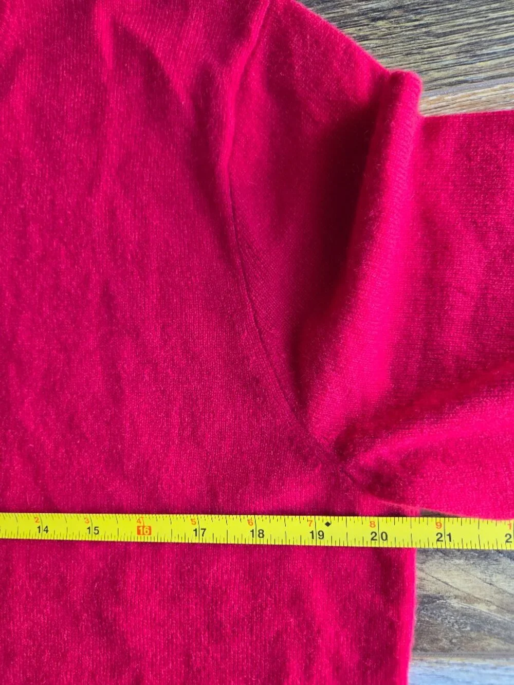 NWoT J.Crew $158 100% Goat Cashmere Cozy Soft Crewneck Sweater Red #BE895